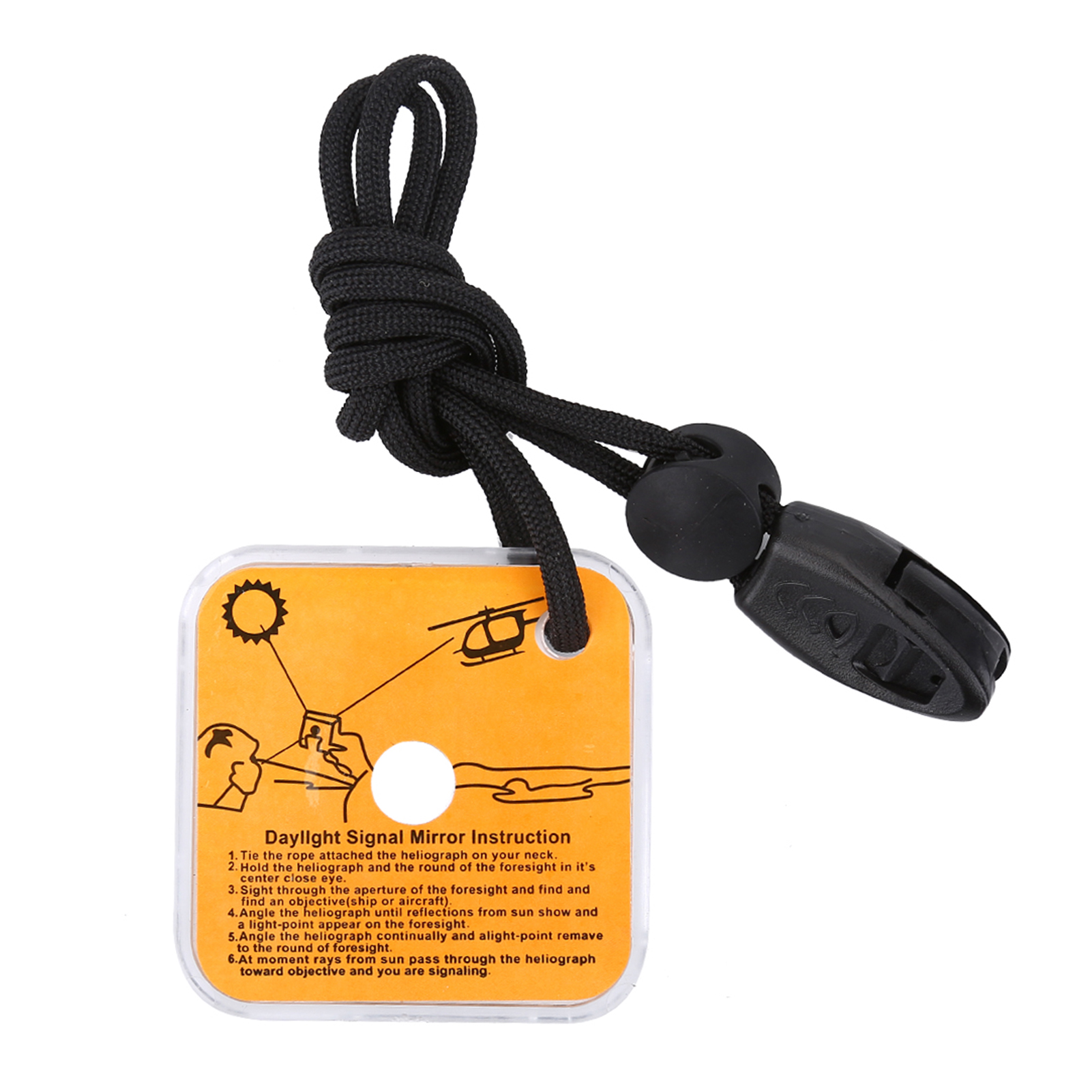 Signal Mirror Rescue - Outdoor Survival Emergency Signal Mirror Acrylic