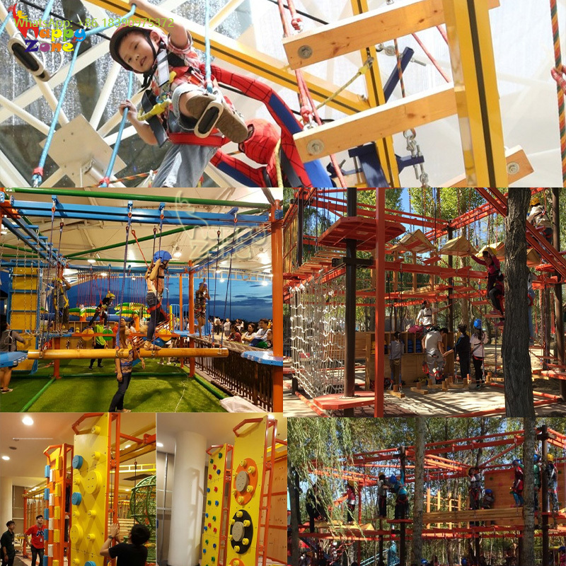 Outdoor Adventure Course - Customized Rope Course Outdoor Adventure Playground
