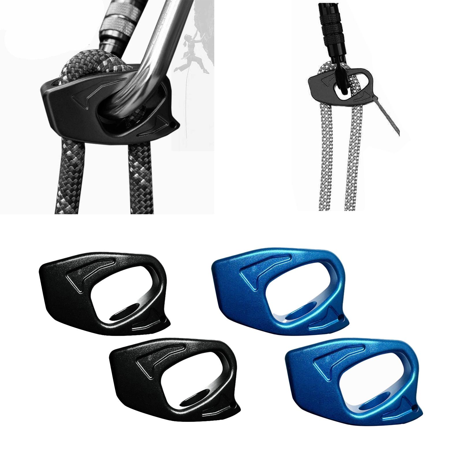 Harness Climbing Adjustable - Rope Ascender Lightweight Aluminum Clamp Adjustable