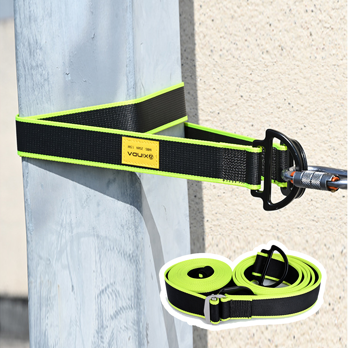 Harness Climbing Adjustable - Outdoor High-Altitude Operation Fixed Webbing Adjustable
