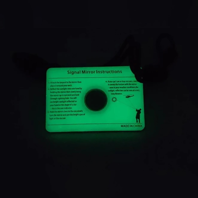 Rectangular Emergency Mirror M - đánh giá và giá Signal Mirror Rescue