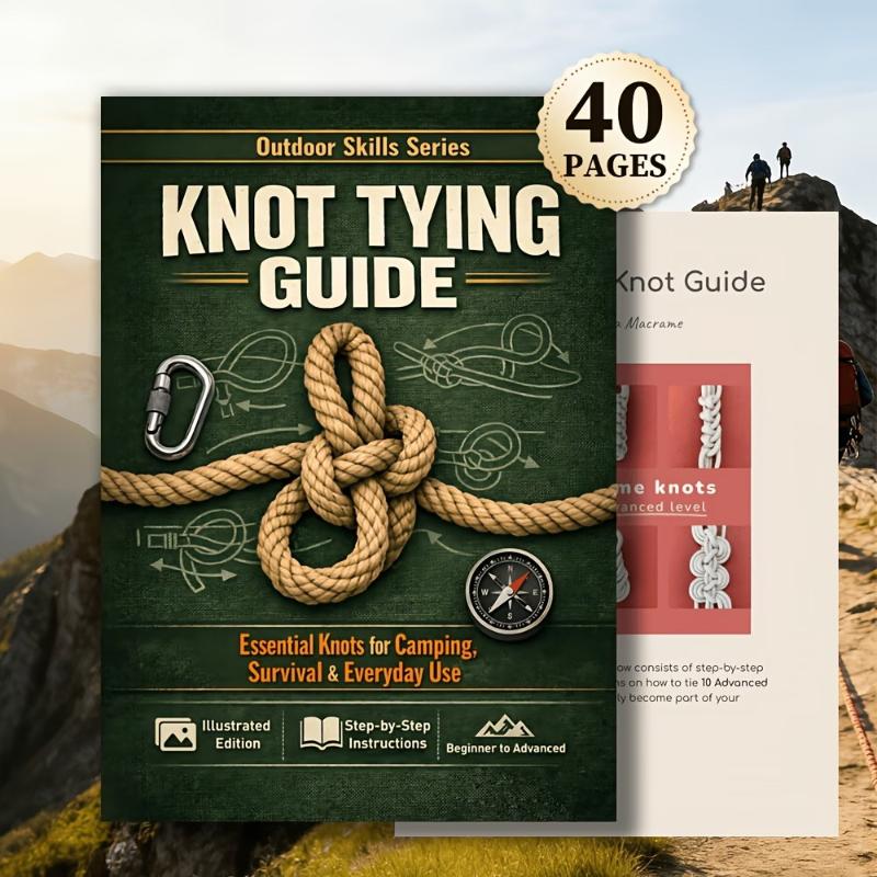Essential Knot Tying Guide Boo - đánh giá và giá Outdoor Adventure Travel