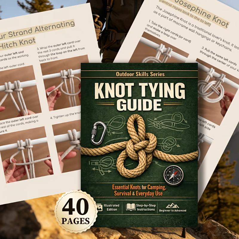 Essential Knot Tying Guide Boo - đánh giá và giá Outdoor Adventure Travel