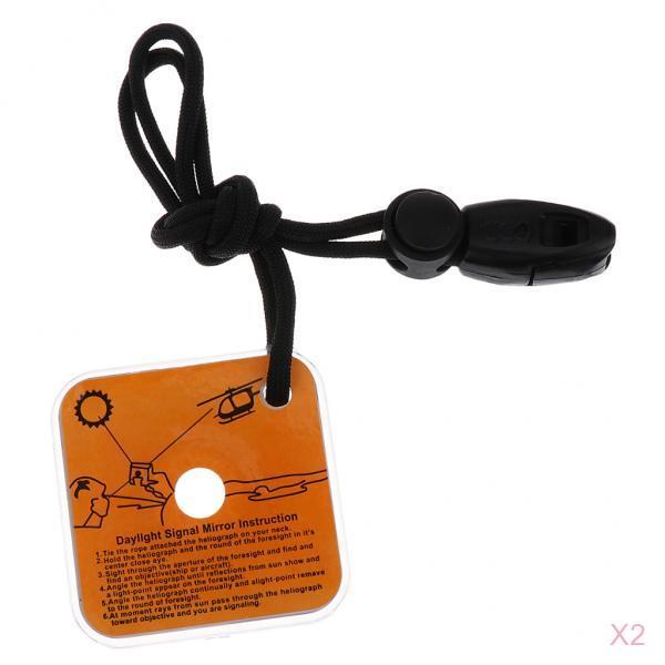 Transparent Survival Signal Mi - đánh giá và giá Signal Mirror Rescue