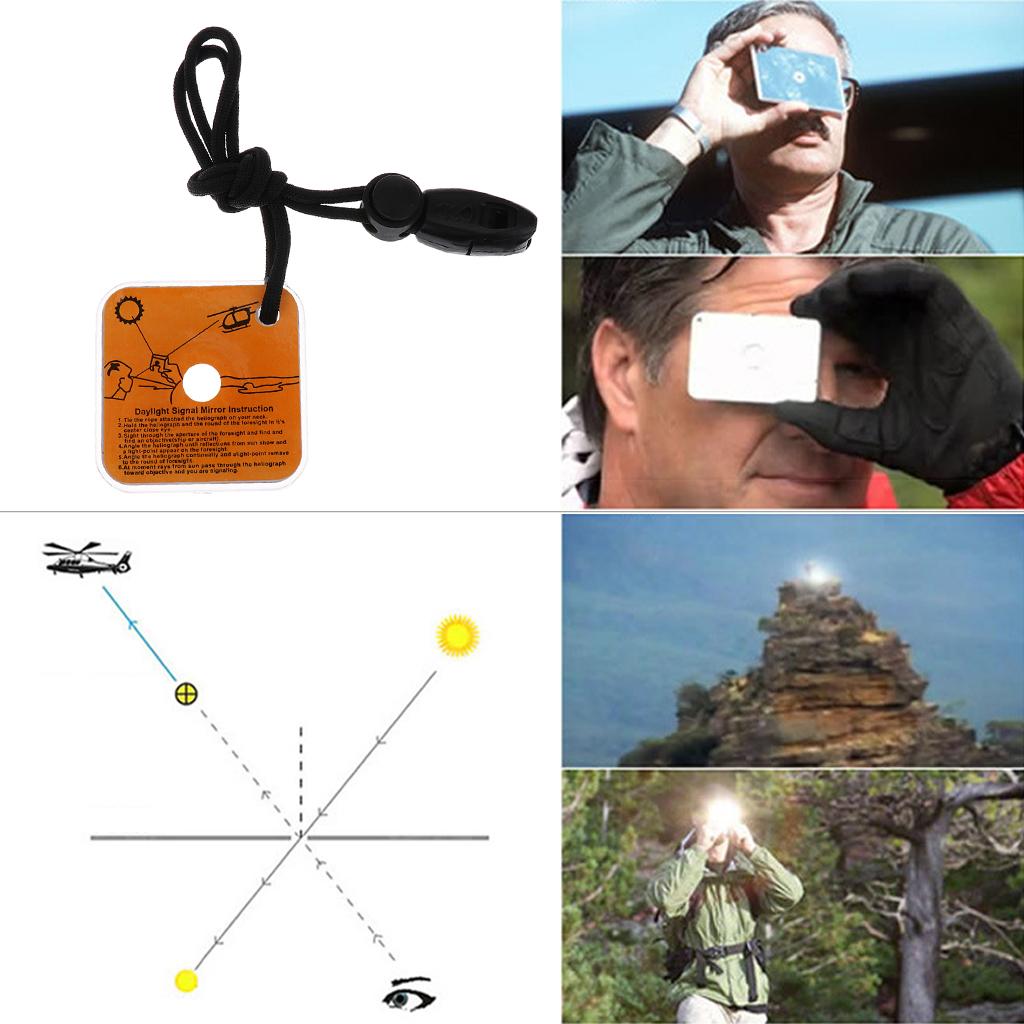 Transparent Survival Signal Mi - đánh giá và giá Signal Mirror Rescue