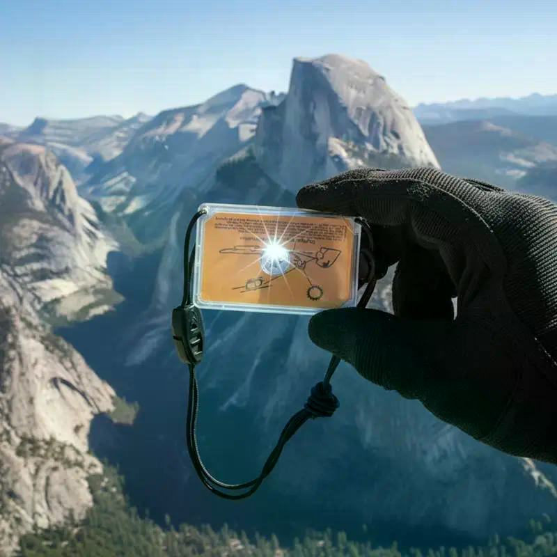 Outdoor Survival Signal Mirror - đánh giá và giá Signal Mirror Rescue