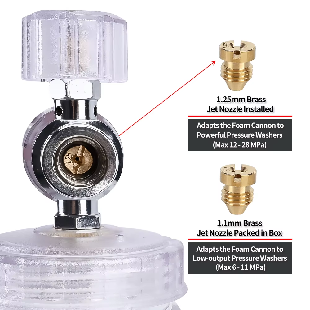 Pressure Washer Aluminum Foam  - đánh giá và giá Bear Spray Clip