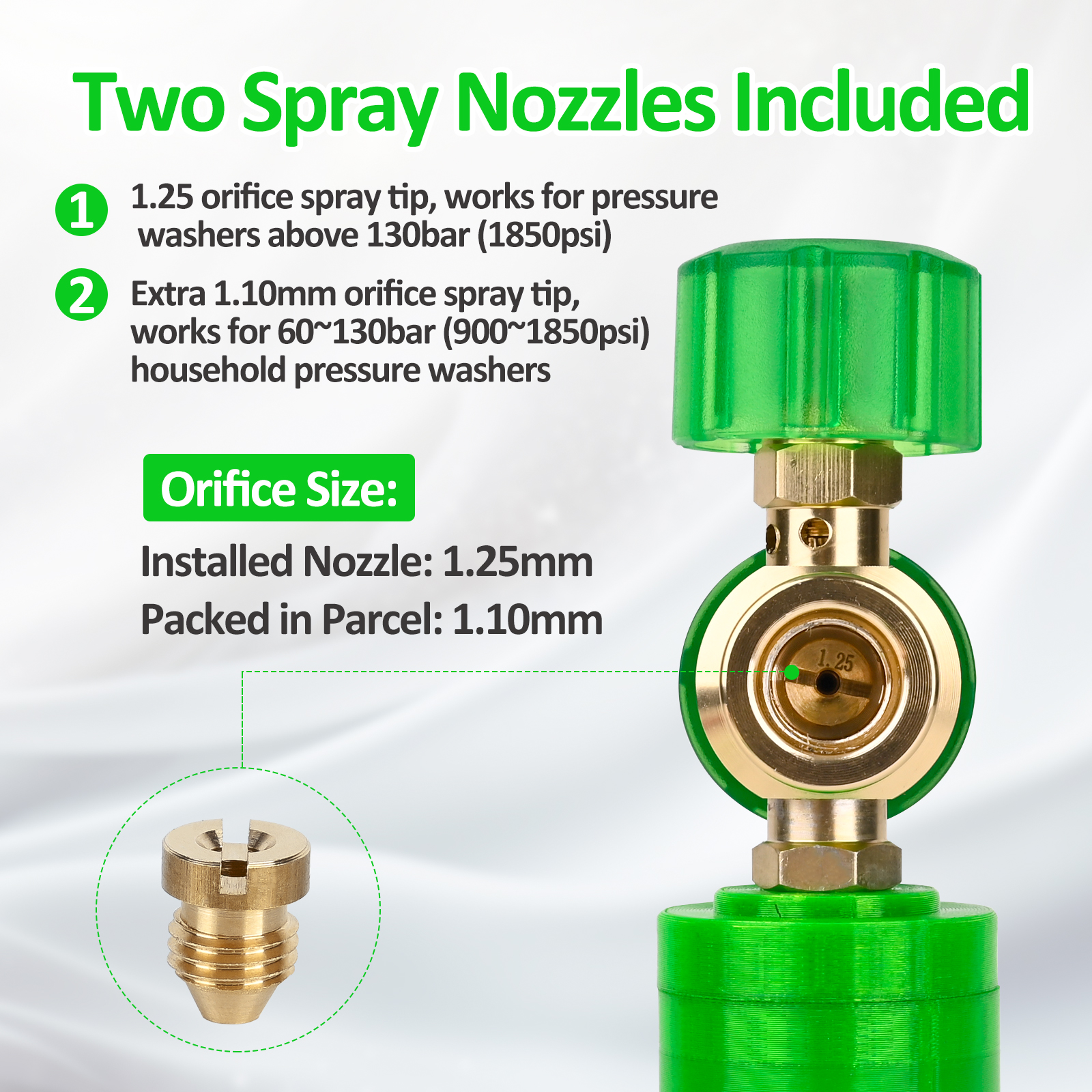 Pressure Magnetic Foam Cannon  - đánh giá và giá Bear Spray Clip
