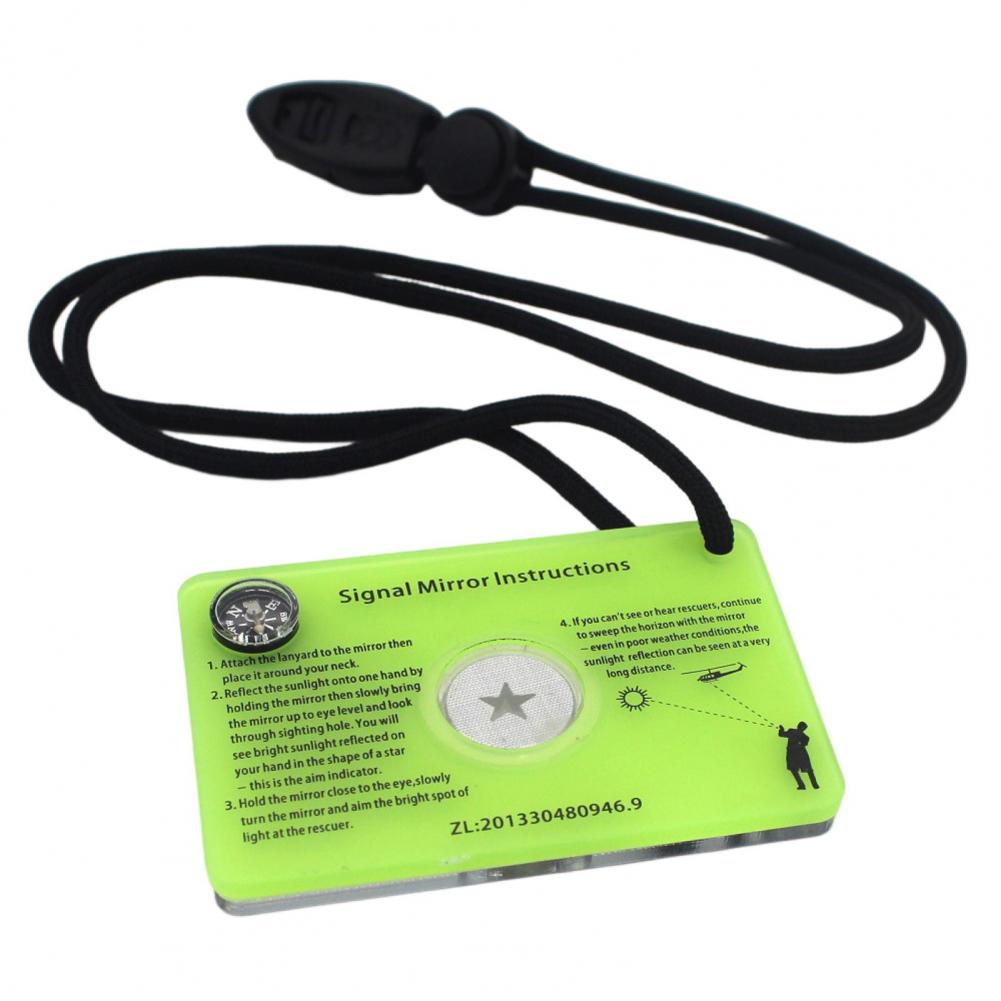 Signal Mirror with Compass Whi - đánh giá và giá Signal Mirror Rescue
