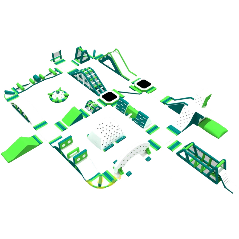 Giant Inflatable Water Park Ga - đánh giá và giá Outdoor Adventure Course