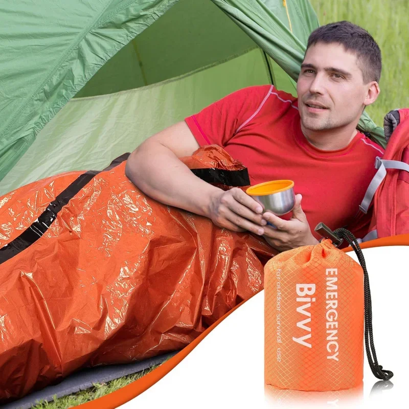 Thermal Emergency Sleeping Bag - đánh giá và giá Bivy Sack Lightweight