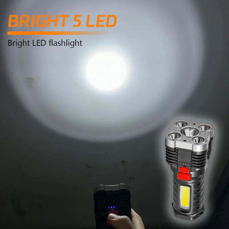 5 LED High Power Led Flashligh - đánh giá và giá Outdoor Adventure Travel