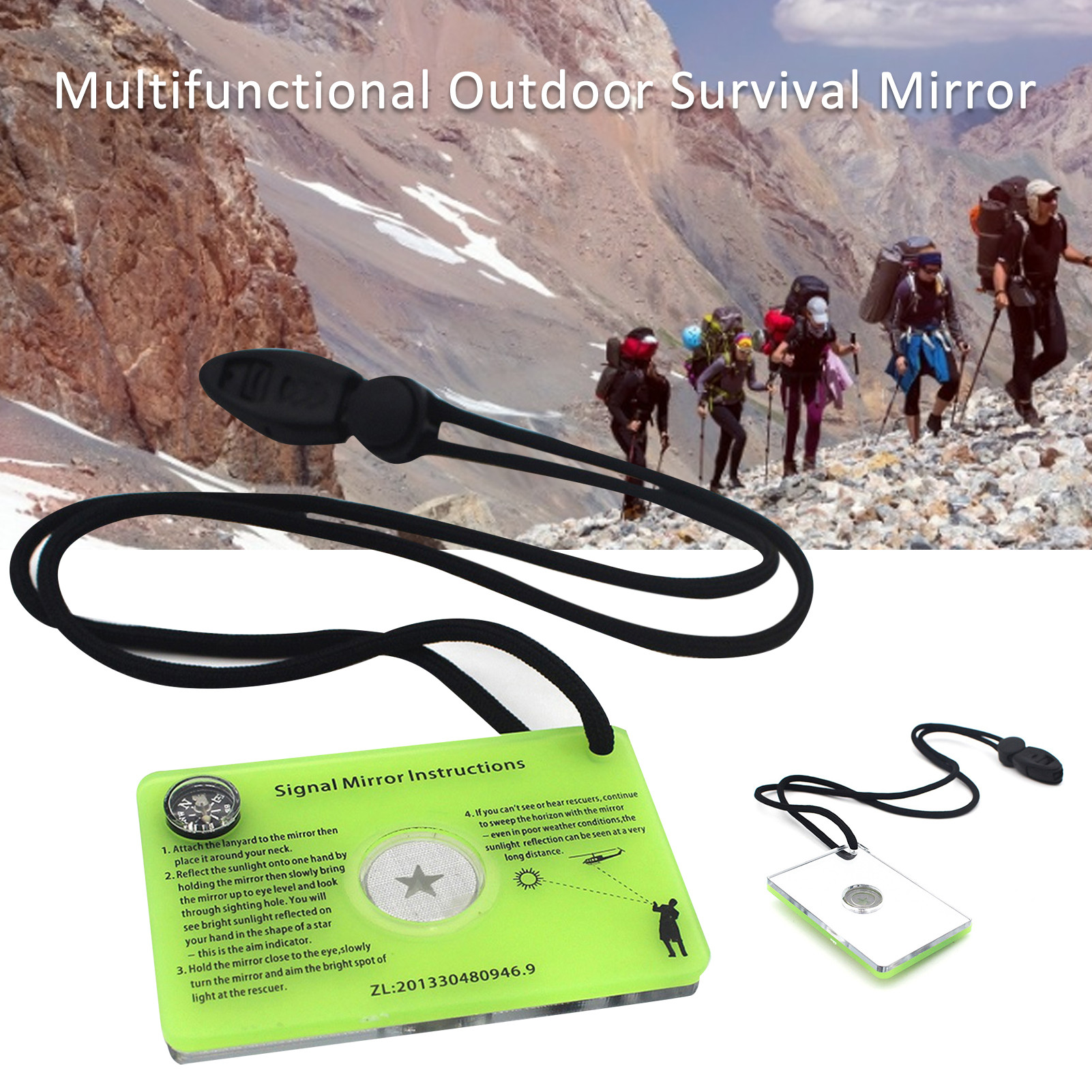 Multifunctional Survival Emerg - đánh giá và giá Signal Mirror Rescue