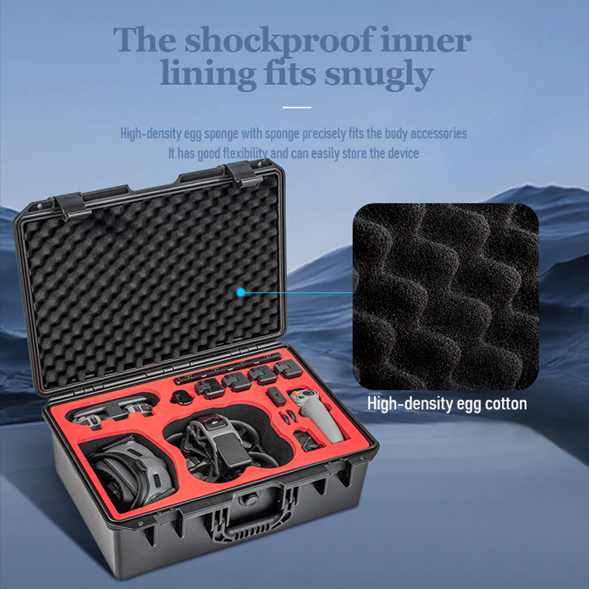 Waterproof Hard Case for DJI A - đánh giá và giá Outdoor Adventure Box