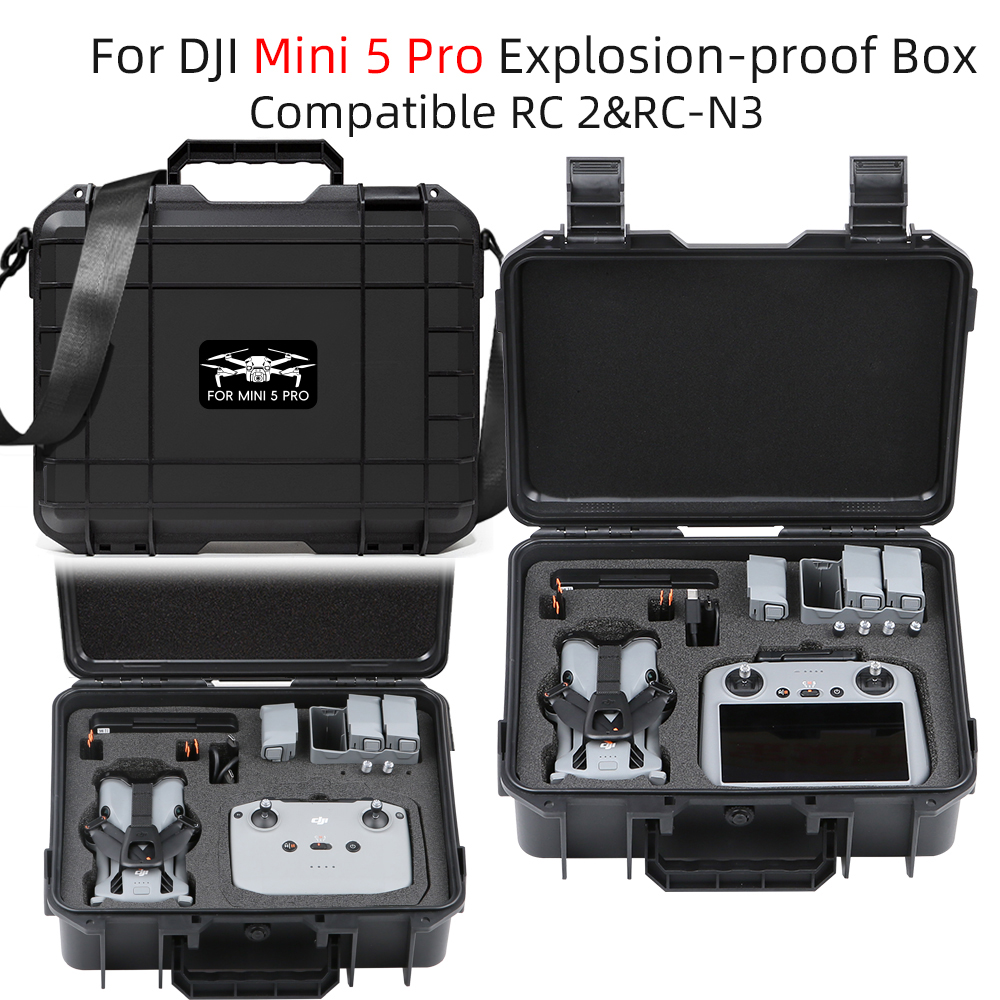 Case For DJI Mini 5 Pro Explos - đánh giá và giá Outdoor Adventure Box