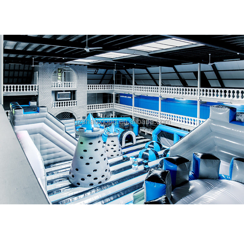 Indoor Inflatable Bounce Slide - đánh giá và giá Outdoor Adventure Course