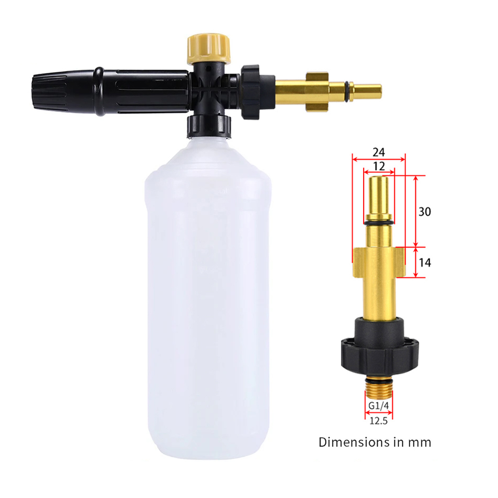 Pressure Washer Snow Foam Lanc - đánh giá và giá Bear Spray Clip