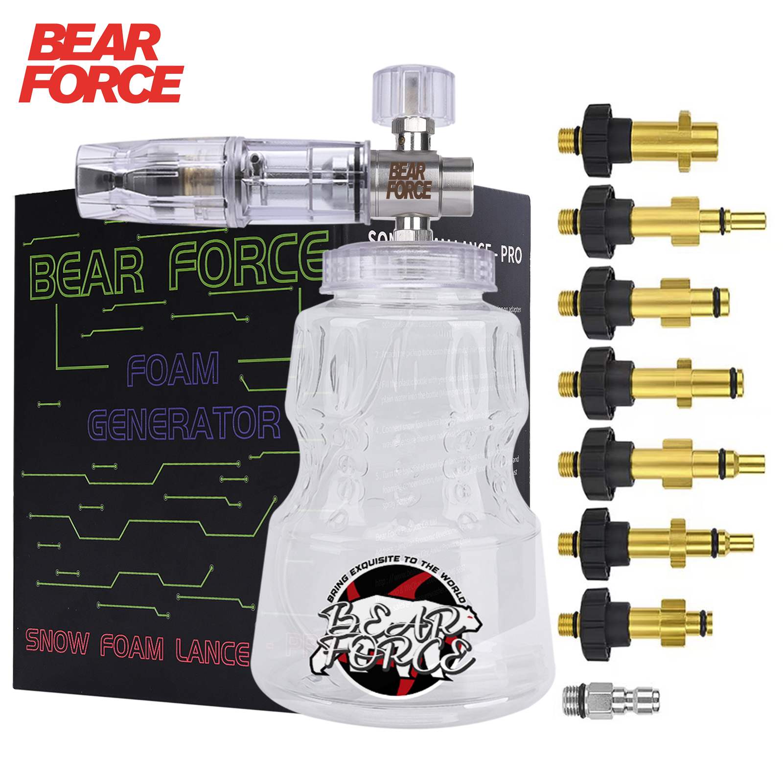 Pressure Washer Aluminum Foam  - đánh giá và giá Bear Spray Clip