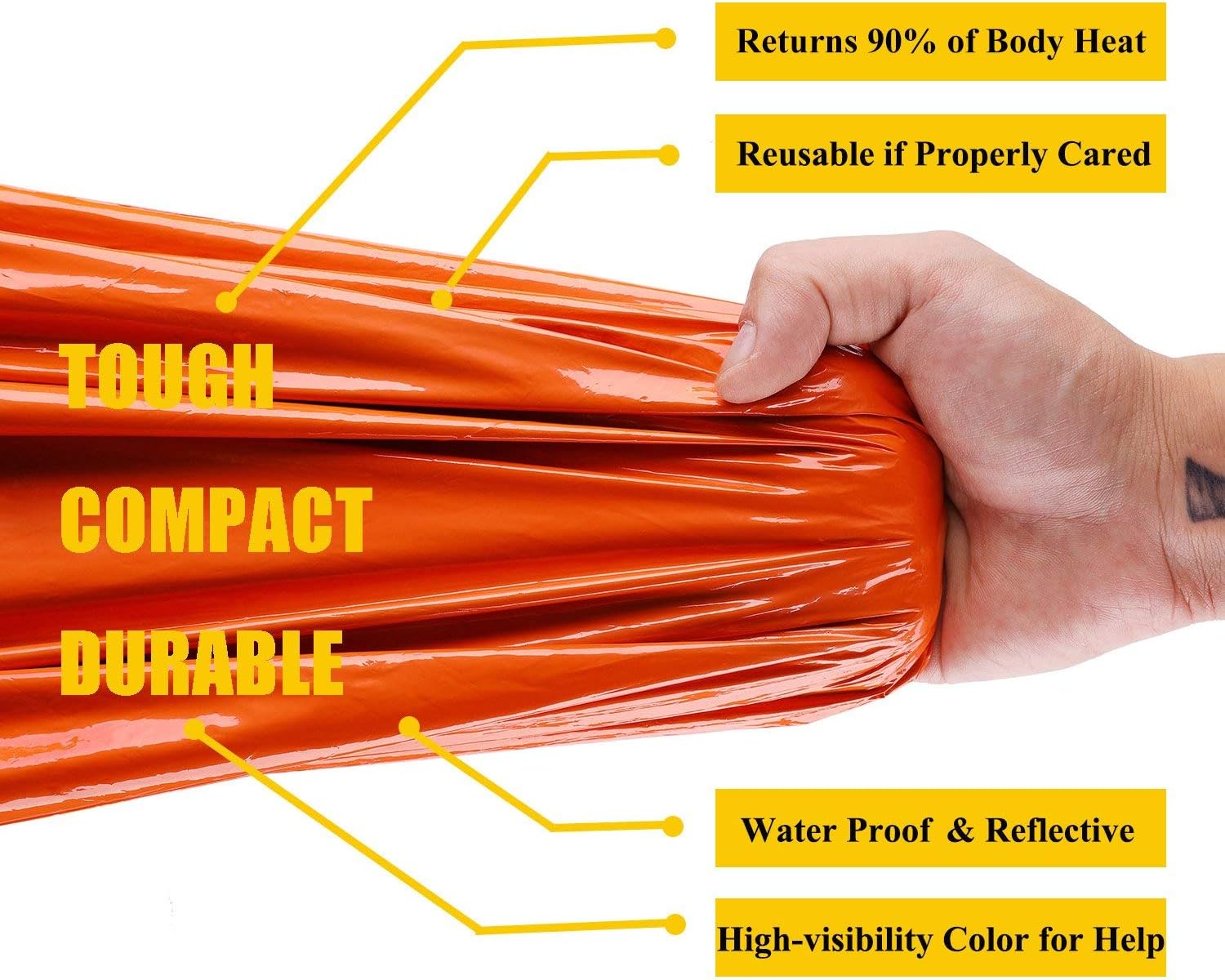 Emergency Sleeping Bag Surviva - đánh giá và giá Bivy Sack Lightweight