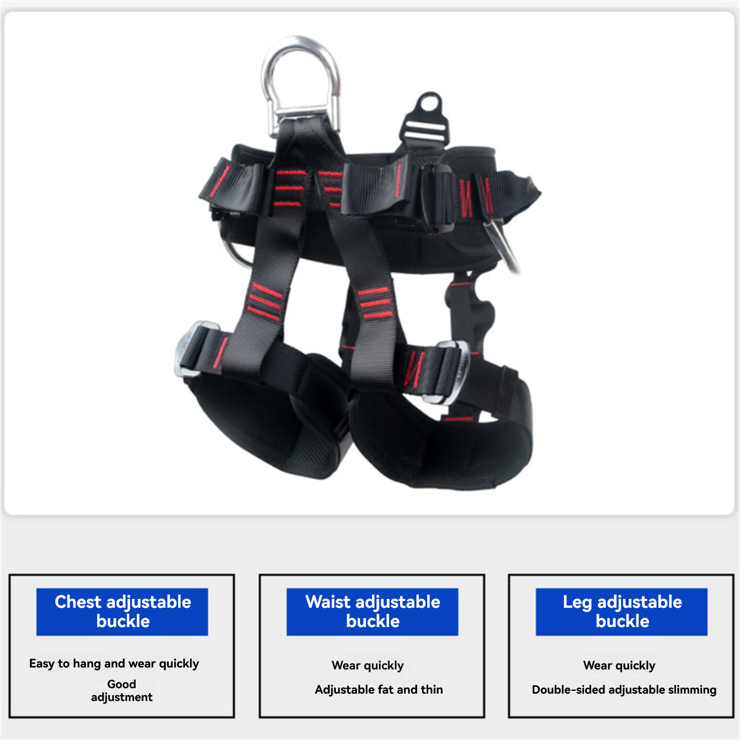 Outdoor Harness Adjustable cli - đánh giá và giá Harness Climbing Adjustable