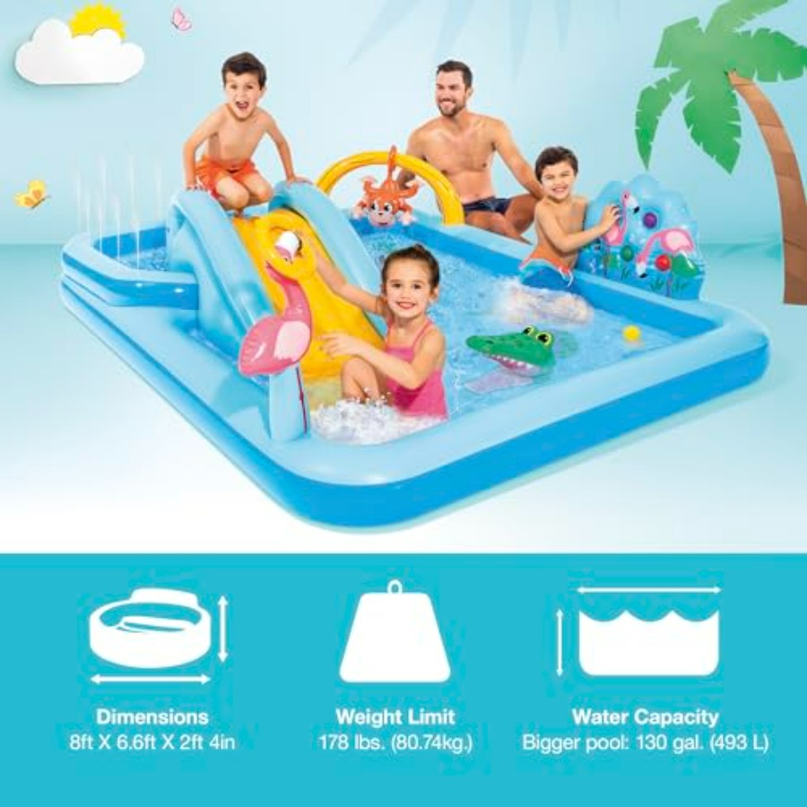 96 x 78 x 28 Inflatable Jungle - đánh giá và giá Outdoor Adventure Center