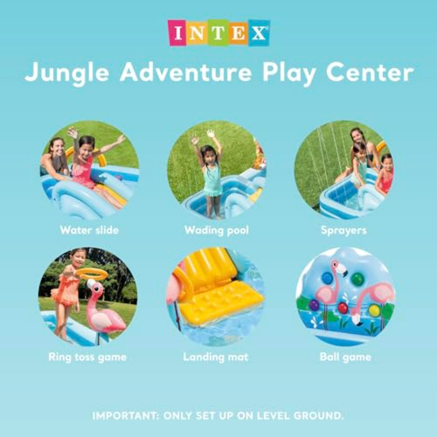 96 x 78 x 28 Inflatable Jungle - đánh giá và giá Outdoor Adventure Center