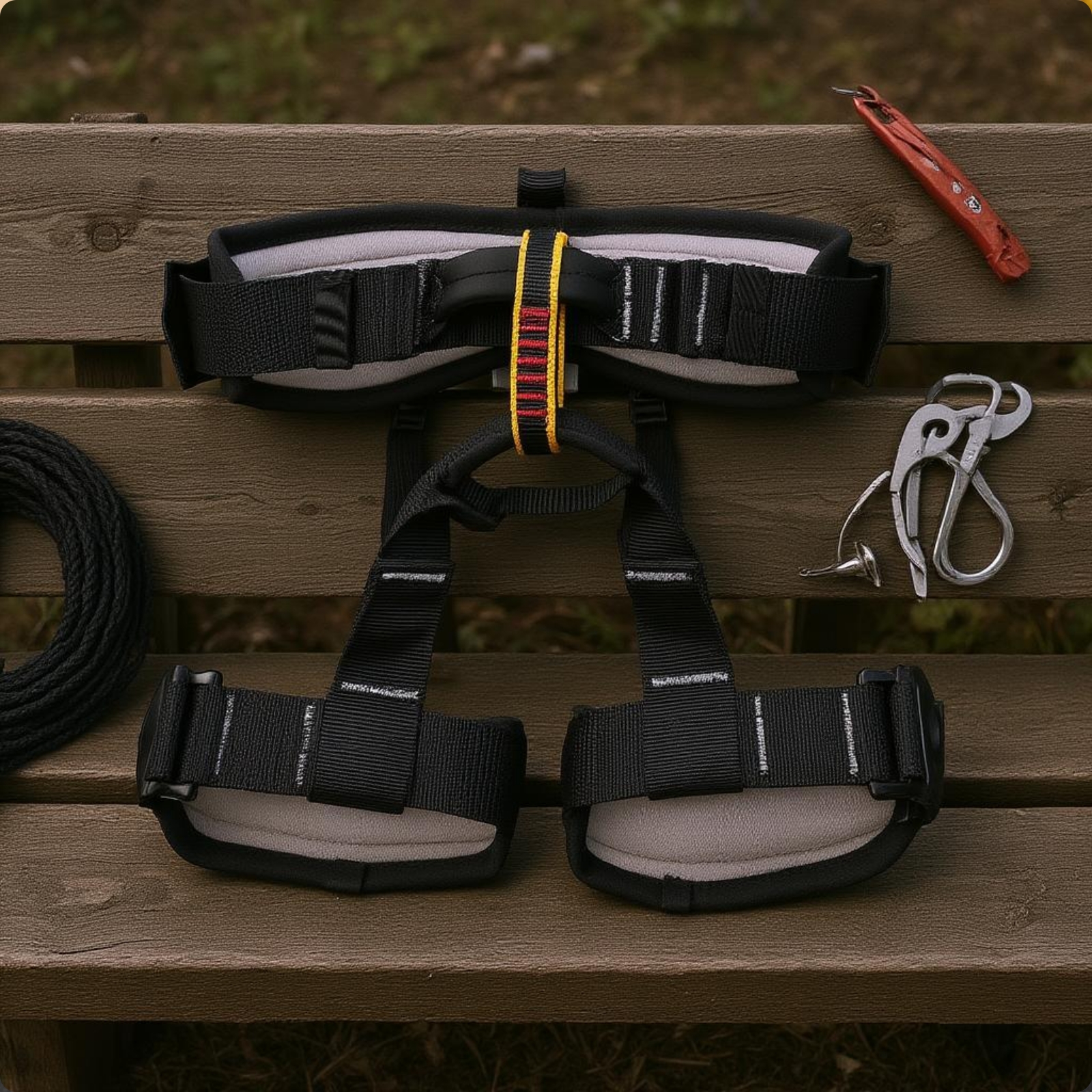 Half Body Climbing Harness Pad - đánh giá và giá Harness Climbing Adjustable