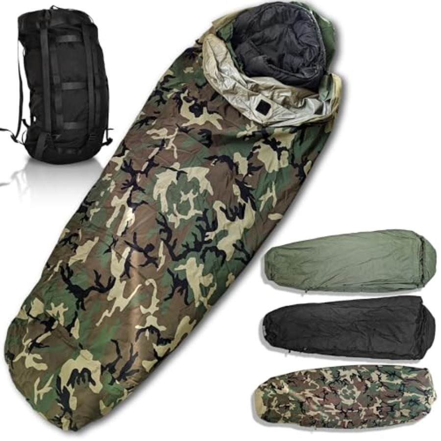 Military sleeping bag system f - đánh giá và giá Bivy Sack Lightweight