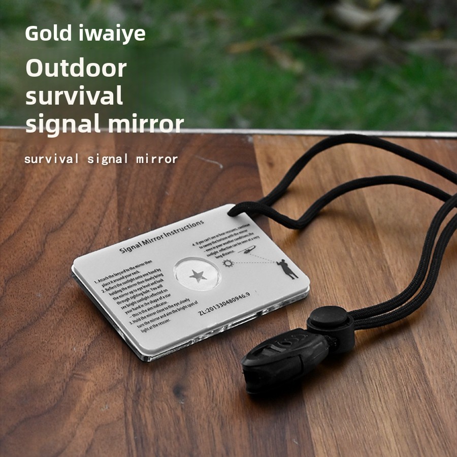 1PCS Outdoor Kayak Survival Si - đánh giá và giá Signal Mirror Rescue